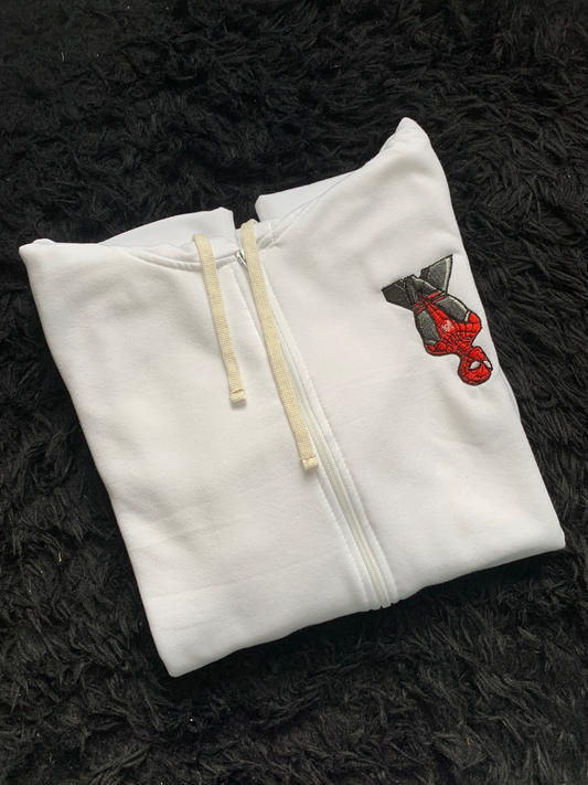 Hoodie bordado de Spiderman