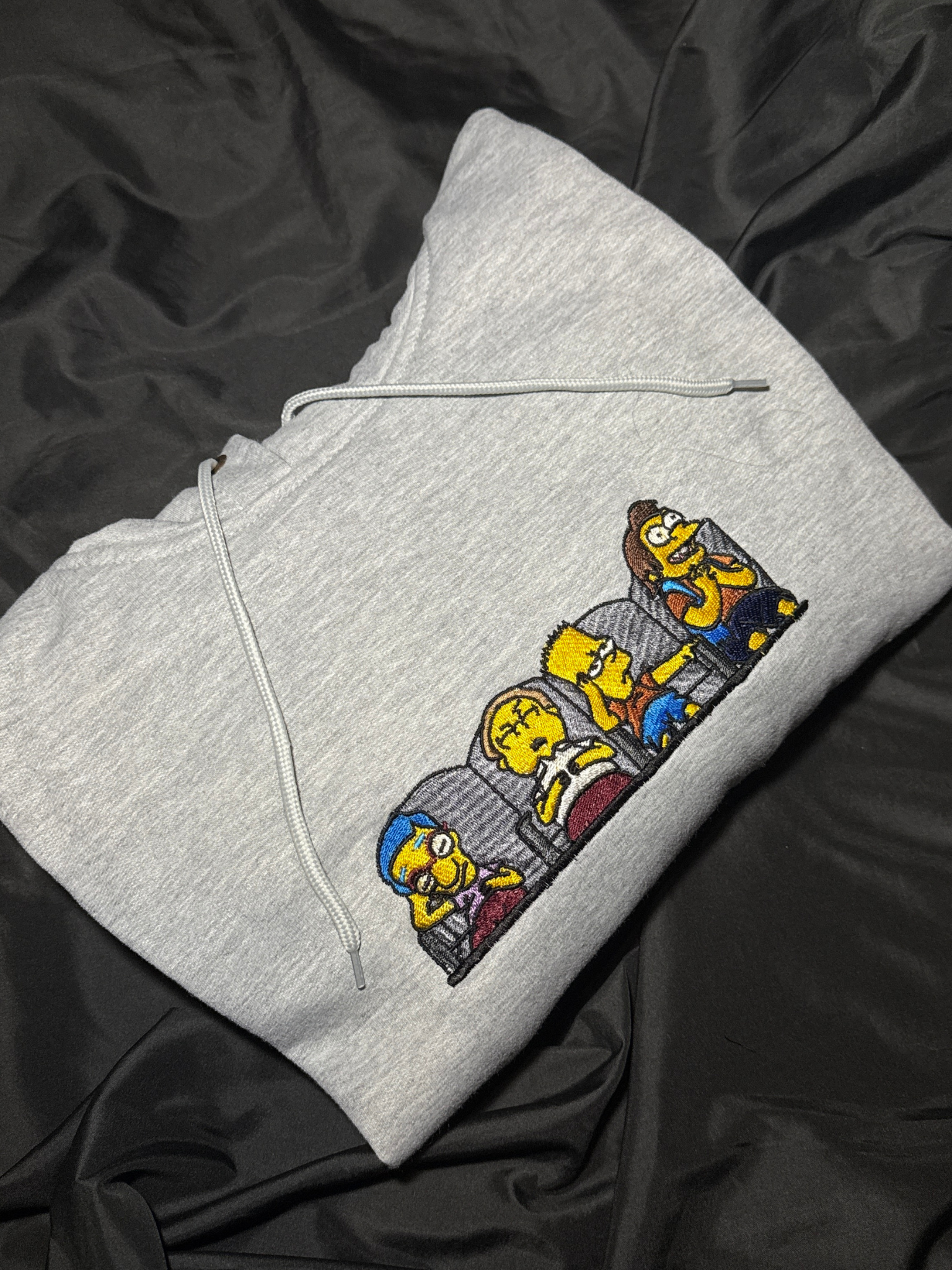 Hoodie los Simpsons Bart y sus amigos en cine
