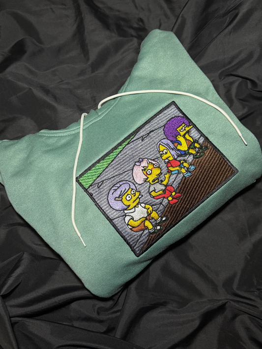 Hoodie los Simpsons Bart y sus amigos