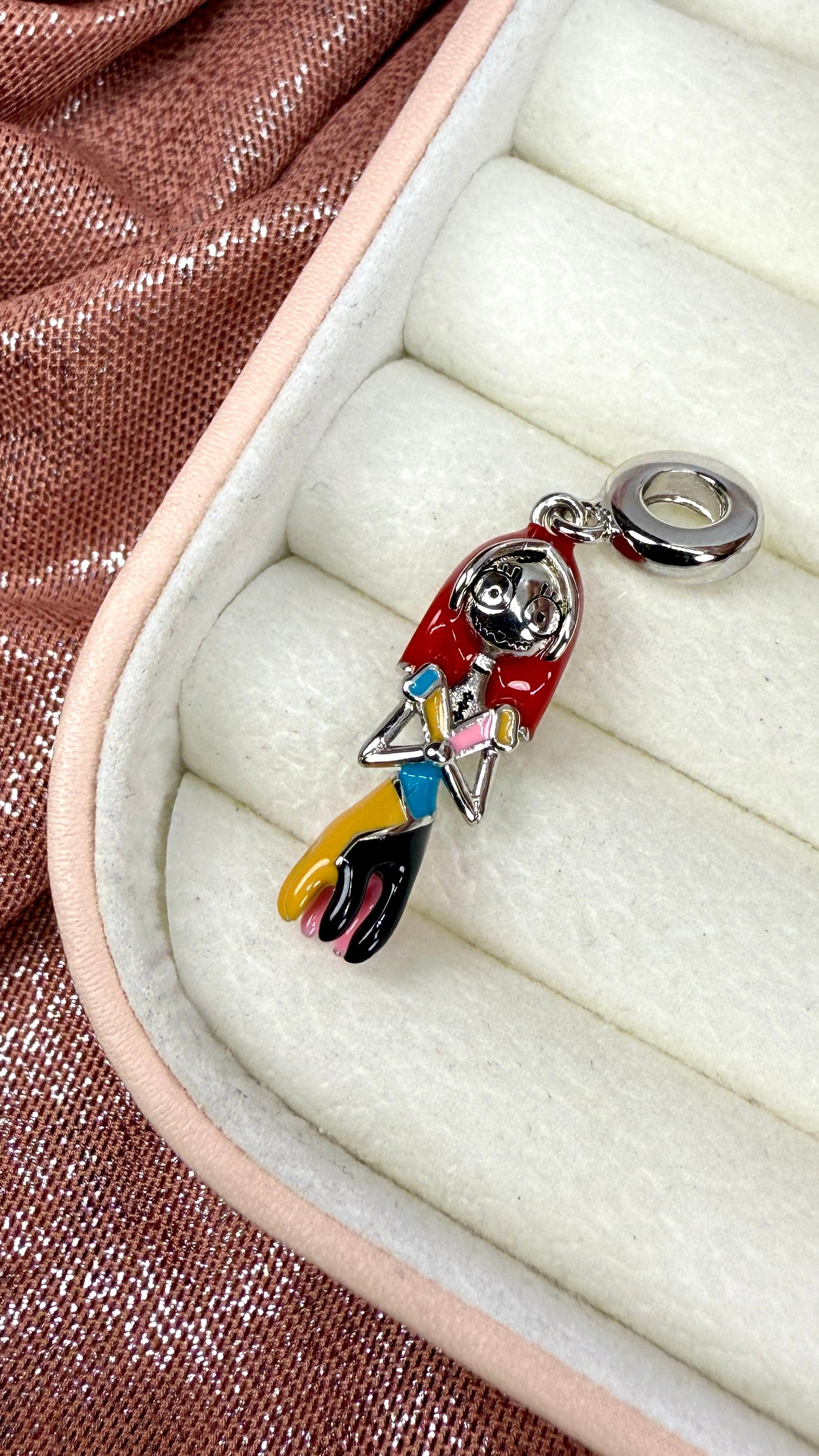Charm Dije  Sally  Novia  de Jack Skellington