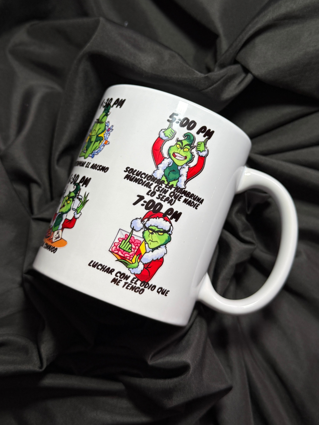 Mug Navideña Agenda Grinch