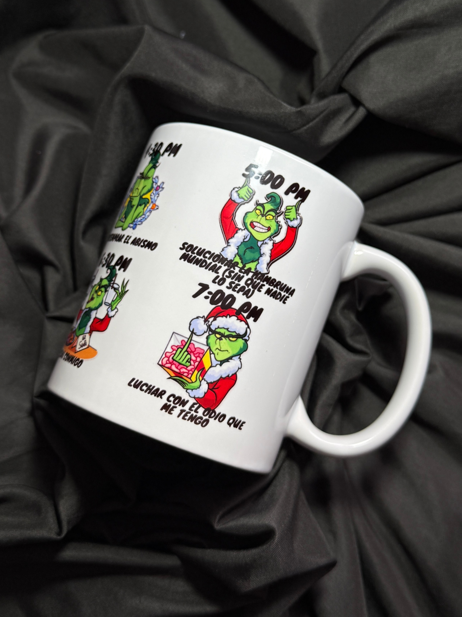 Mug Navideña Agenda Grinch