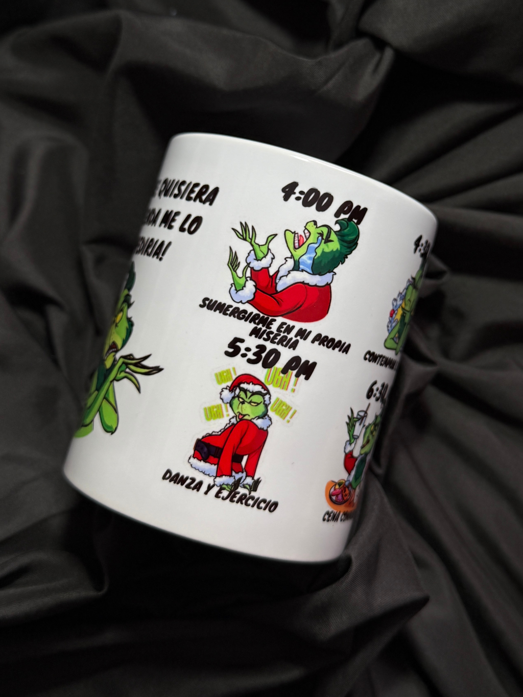 Mug Navideña Agenda Grinch