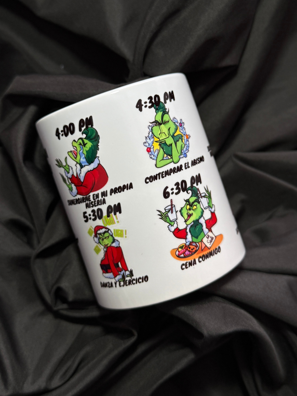 Mug Navideña Agenda Grinch