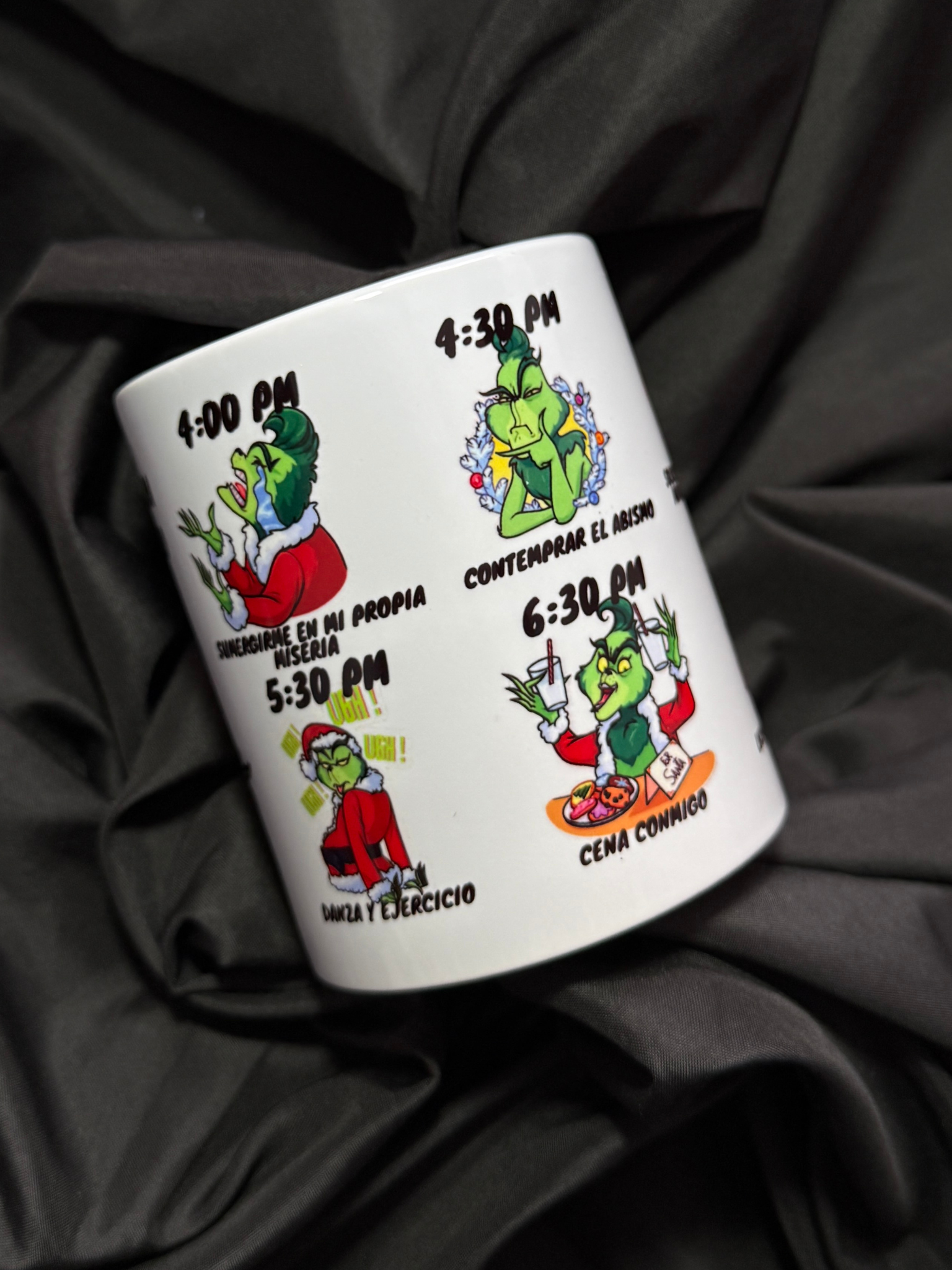 Mug Navideña Agenda Grinch
