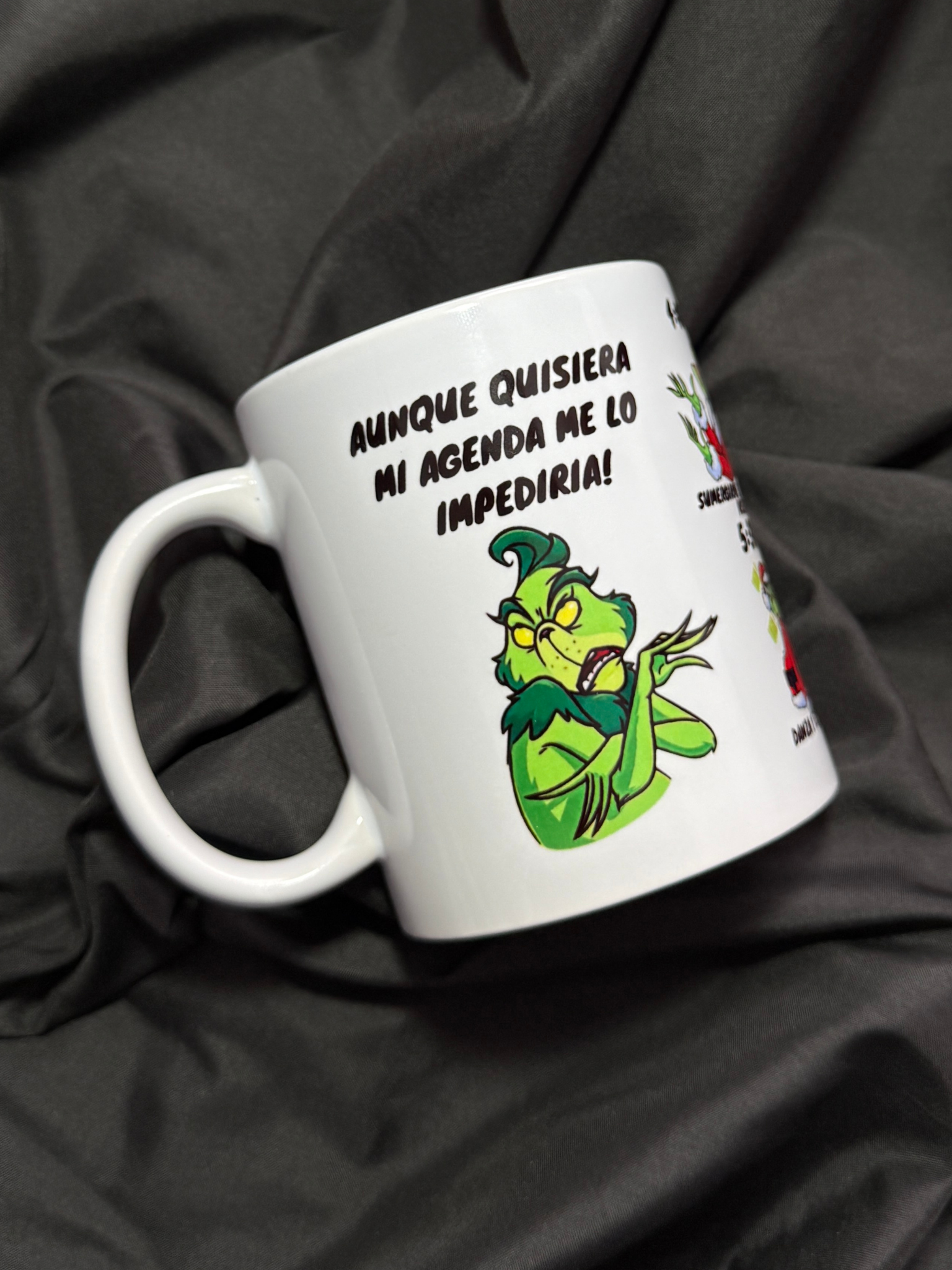 Mug Navideña Agenda Grinch