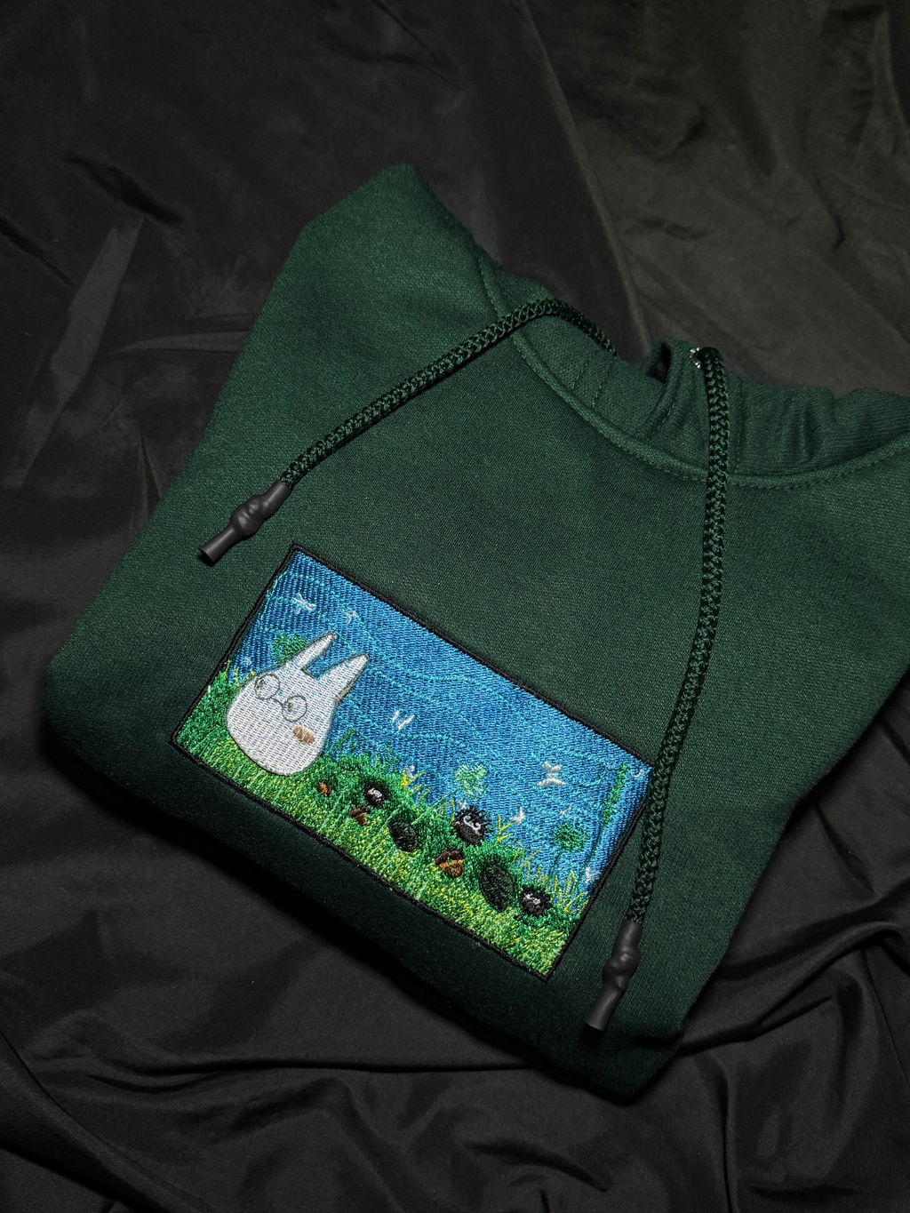 Hoodie Totoro paisaje