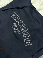 Hoodie Personalizado Bordado "GRANDPA / GRANDMA EST.