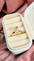 Anillo princesa Elsa Frozen figura