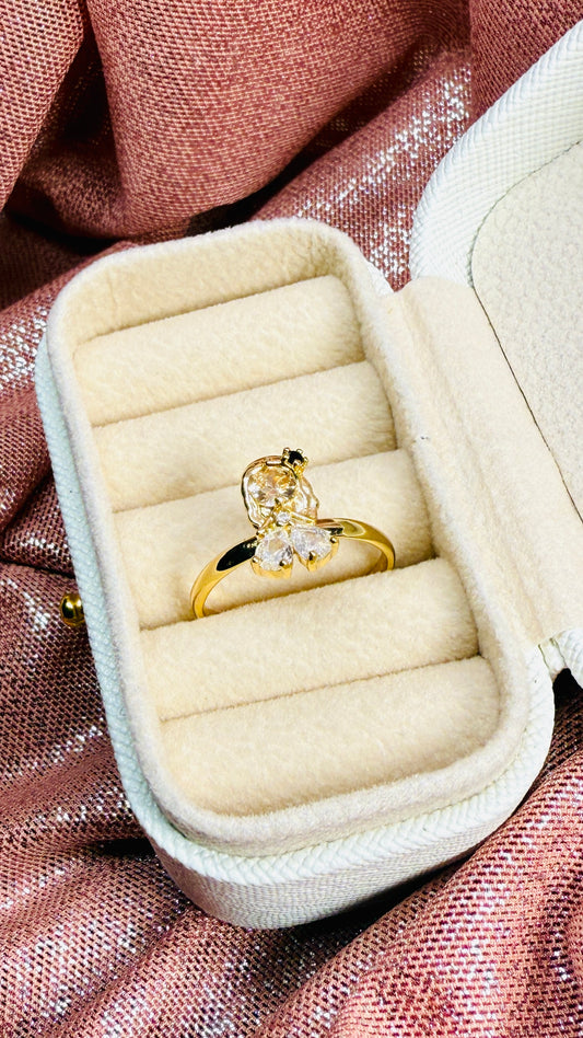 Anillo princesa Elsa Frozen figura
