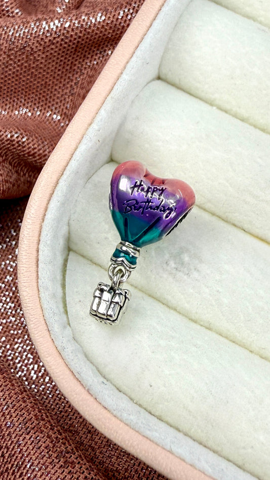 Charm Dije Happy Birthday Hot Air Balloon