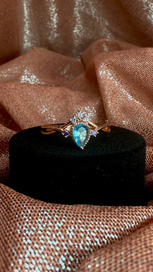 Anillo princesa Tiana, la princesa y el sapo