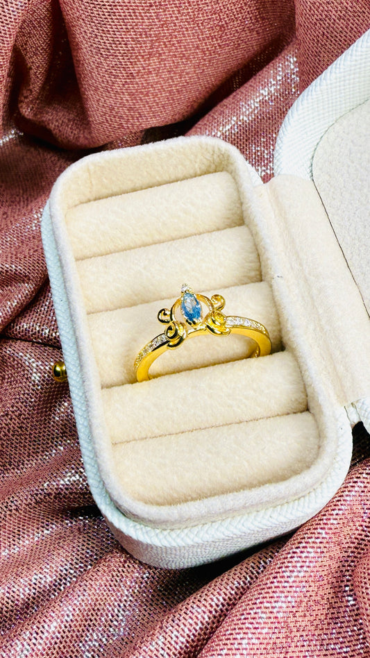 Anillo gema princesa Cenicienta