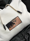 Hoodie Rose and Champagne bordado anime