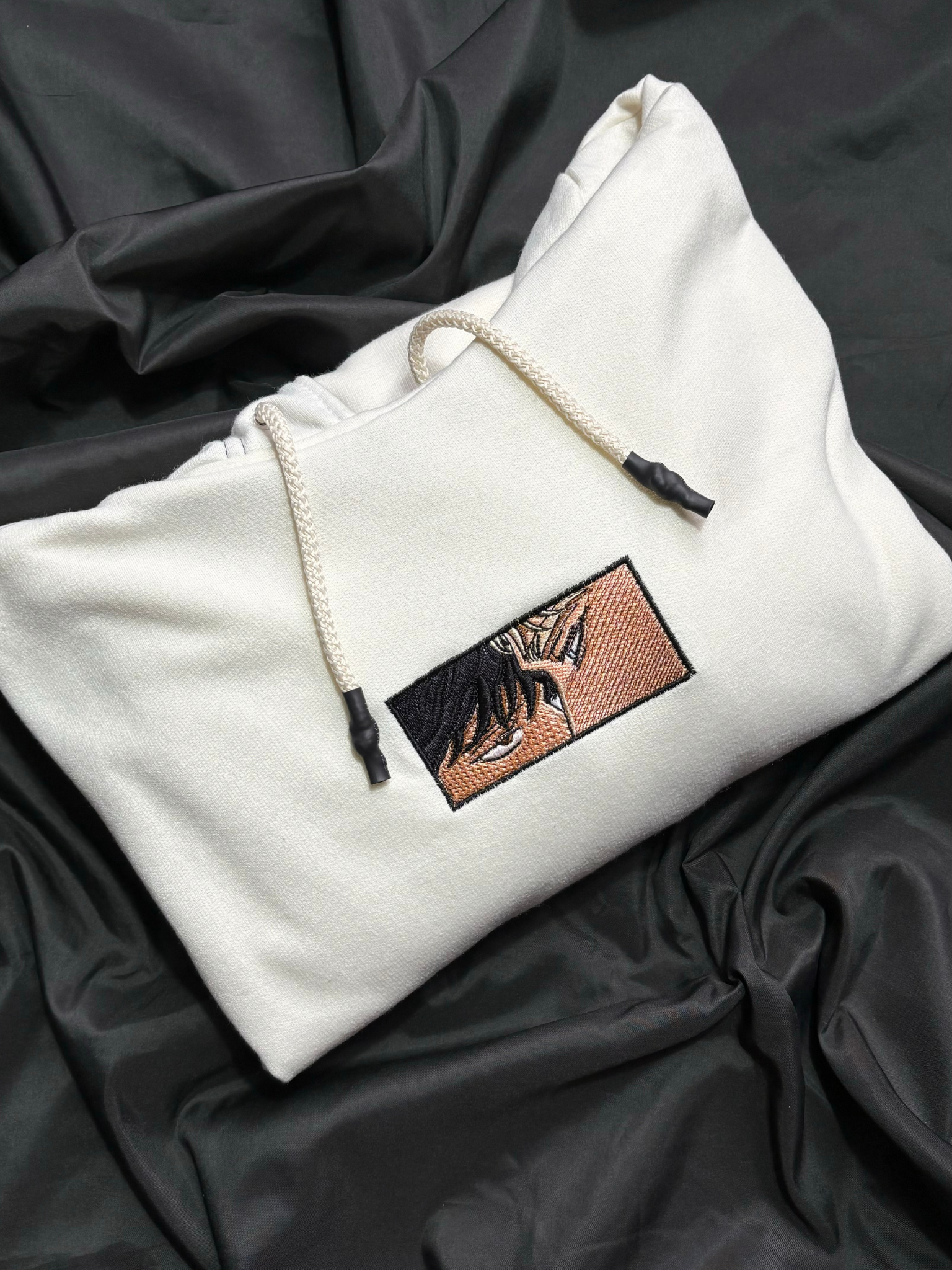 Hoodie Rose and Champagne bordado anime