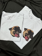 El Rostro de tu Mascota| Estampado Camiseta Personalizada
