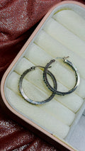 Aretes candongas plateado