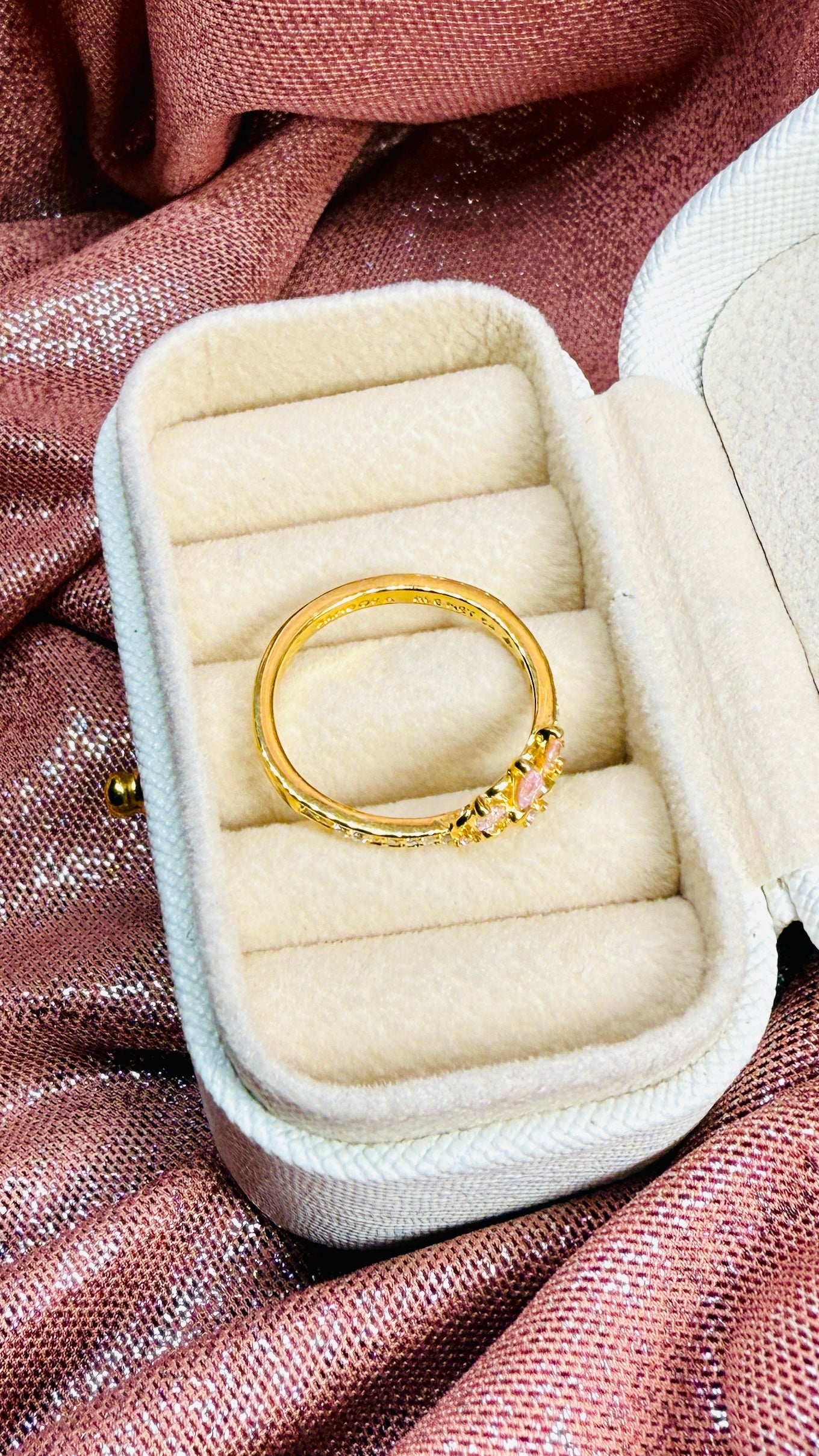 Anillo Corona  Princesa Rapunzel