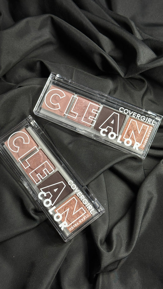 Sombras Clean Color 4 tonos