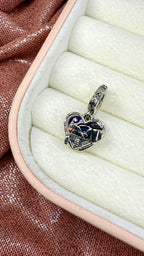 Charm colgante de Wall-E y Eve Disney Pixar en Plata S925 Cedano Boutique
