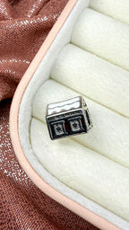 Charm Casa de Santa Claus Navideña | Plata S925