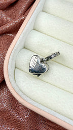 Charm Colgante Wall-E y Eve | Plata S925