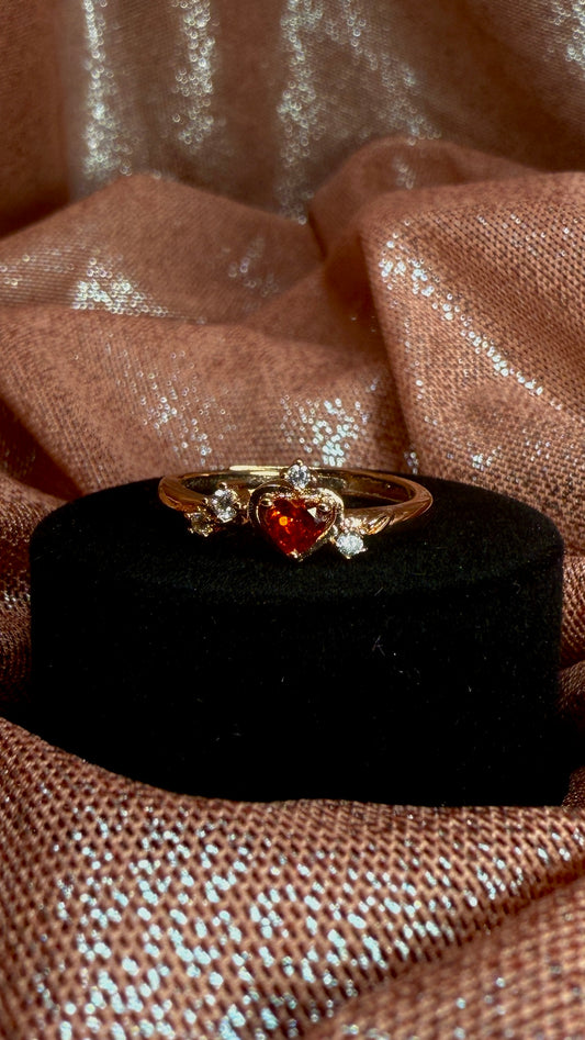 Anillo princesa Blanca Nieves corazón